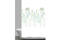 GRUND Duschvorhang Botanica weiß/grün 180x200 cm
