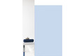 GRUND Duschvorhang Vertical weiß/blau 180x200 cm