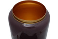 Kayoom Vase Art Deco 425 Dunkellila / Gold