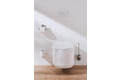 Kleine Wolke Wand-WC-Bürstenhalter Allegra Milky bis 5kg