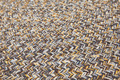 Luxor Living Teppich Varberg grau-gelb uni 80 cm rund