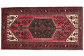 Oriental Collection Hamedan-Teppich Medallion 65 Red 196 x 105 cm