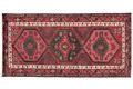 Oriental Collection Hamedan-Teppich Medallion 71 Red 200 x 100 cm