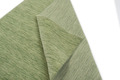 Sansibar Handwebteppich List UNI light green