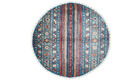 THEKO Orientteppich Kandashah 3914 blue multi 152 x 152 cm Rund