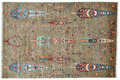 THEKO Orientteppich Kandashah 4083 brown multi 177 x 264 cm