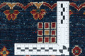 THEKO Orientteppich Kandashah 4088 blue multi 156 x 201 cm