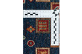 THEKO Teppich Kandashah 4521 blue multi 122 x 178 cm