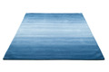 THEKO Teppich Wool Comfort Ombre 700 blau