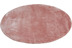 In rosa/pink: Andiamo Teppich Lambskin rosa rund 120 cm