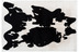 In schwarz: Arte Espina Teppich Rabbit Animal 500 Schwarz / Weiß
