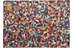 In multicolor: Kelii Patch Lederteppich Pattern multi