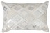 In grau: Kayoom Lederkissen Spark Pillow 110 Grau / Silber