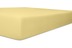 In beige: Kneer Spannbettlaken Fein-Jersey "Qualität 50" Farbe 12 creme