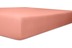 In rosa/pink: Kneer Spannbettlaken Fein-Jersey "Qualität 50" Farbe 45 altrosa