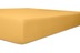 In gelb: Kneer Spannbetttuch Single-Jersey "Qualität 60" Farbe 74 sand