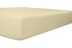 In beige: Kneer Spannbetttuch Easy-Stretch "Qualität 25" Farbe 26 ecru