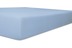 In blau: Kneer Spannbetttuch Easy-Stretch "Qualität 25" Farbe 38 eisblau