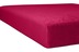 In rot: Kneer Spannbetttuch Flausch-Biber "Qualität 80" Farbe 49 burgund