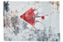 In rot: Sansibar Teppich Keitum SA-014 red multi