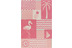 In rosa/pink: smart kids Kinderteppich Fruity Flamingo SM-4294-02 pink