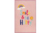 In rosa/pink: smart kids Kinderteppich Happy me! SM-4328-03 rosa