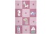In rosa/pink: smart kids Kinderteppich Newborn SM-3986-02