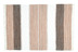 In braun: THEKO Handwebteppich Happy Design Stripes braun