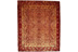 In rot: THEKO Nepalteppich Jabu Silk CX3259 rot gold