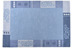 In blau: THEKO Teppich Ambadi 3082 700 blau