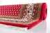 In rot: Oriental Collection Mir-Teppich Chandi 571 rot/creme