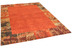 In braun: THEKO Nepalteppich Talonga Silk RSK631 rust