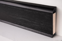 Döllken EP 60/ 13 Design-Kernsockelleiste für Designbeläge 1144(0110) schwarz UNI 250 cm