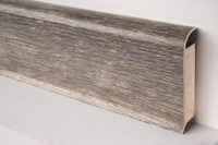 Döllken EP 60/ 13 Design-Kernsockelleiste für Designbeläge 2486 smoked oak light grey 250 cm