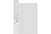 GRUND Duschvorhang Vertical weiß/ grau 180x200 cm