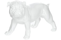 Kayoom Skulptur Bulldog 21-J Weiß