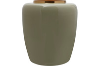 Kayoom Vase Art Deco 125 Mint /  Gold
