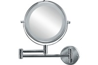 Kleine Wolke Kosmetikspiegel Brilliant Mirror, Silber 25 x 27 x 3,5 cm