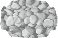Kleine Wolke Nackenpolster Stepstone, Grau 32x 22 cm