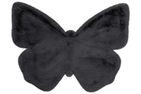 me gusta Kinderteppich Lovely Kids 1125-Butterfly Anthrazit 70 x 90 cm