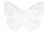 me gusta Kinderteppich Lovely Kids 1125-Butterfly Weiß 70 x 90 cm