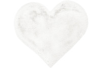 me gusta Kinderteppich Lovely Kids 1225-Heart Weiß 60 x 70 cm