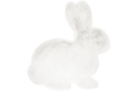 me gusta Kinderteppich Lovely Kids 725-Rabbit Weiß 80 x 90 cm