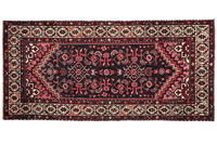 Oriental Collection Hamedan-Teppich Allover Indigo 220 x 106 cm