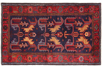 Oriental Collection Hamadan Teppich Khamseh 135 x 220 cm