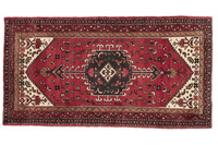 Oriental Collection Hamedan-Teppich Medallion Red 190 x 102 cm