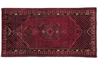 Oriental Collection Hamedan-Teppich Medallion Red 195 x 105 cm