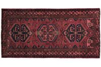 Oriental Collection Hamedan-Teppich Medallion 59 Red 200 x 100 cm