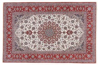 Oriental Collection Isfahan Teppich auf Seide 204 cm x 314 cm