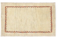 Oriental Collection Gabbeh-Teppich Loribaft 85 cm x 135 cm beige